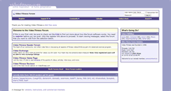 Desktop Screenshot of forum.videofitness.com